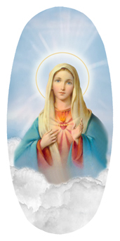 DASOV 108 BL Immaculate Heart Clouds Blue
